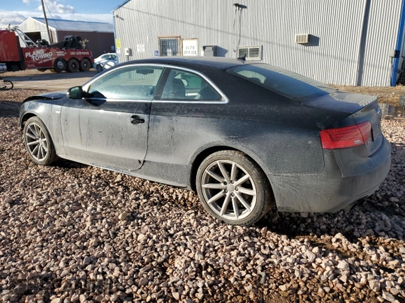 2016 Audi A5 Premium Plus with VIN WAUM2AFR3GA015164, listed as a Copart auction lot 46110405 with 113,804 mi miles and Salvage Title. Bid and sale history available at carsss.com. Image 2.