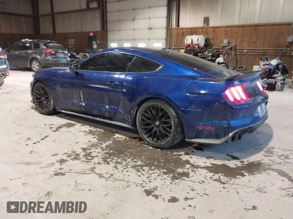 2015 Ford Mustang GT with VIN 1FA6P8CF1F5379452, listed as a IAAI auction lot 41355235 with 128,257 mi miles and . Bid and sale history available at DreamBid. Image 3.