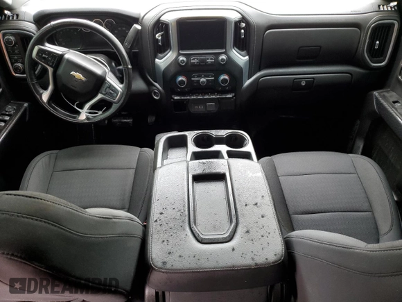 2020 Chevrolet Silverado 1500 LT with VIN 1GCPYDEK2LZ190442, listed as a Copart auction lot 46933745 with Not Provided miles and Salvage Title. Bid and sale history available at DreamBid. Image 8.