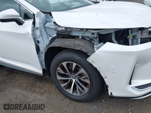 2021 Lexus RX 350 with VIN JTJHZMDA7M2051246, listed as a IAAI auction lot 42048298 with 43,146 mi miles and . Bid and sale history available at DreamBid. Image 6.