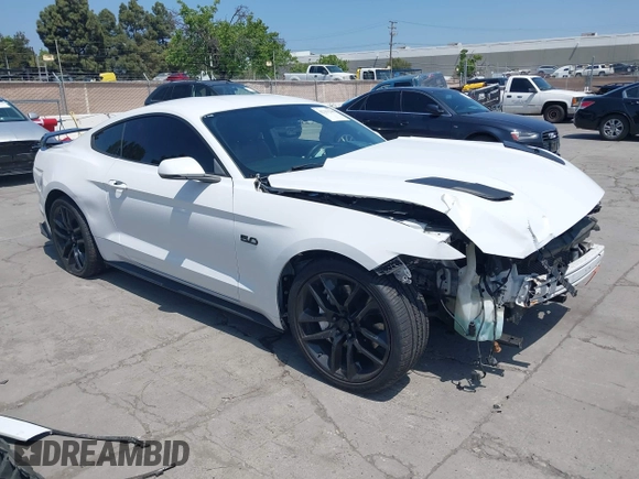 2015 Ford Mustang GT with VIN 1FA6P8CF5F5314703, listed as a IAAI auction lot 42151246 with 96,283 mi miles and . Bid and sale history available at carsss.com. Image 1.