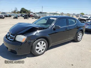 2012 Dodge Avenger SE with VIN 1C3CDZABXCN220988, listed as a Copart auction lot 53003895 with 145,503 mi miles and Salvage Title. Bid and sale history available at carsss.com. Image 1.