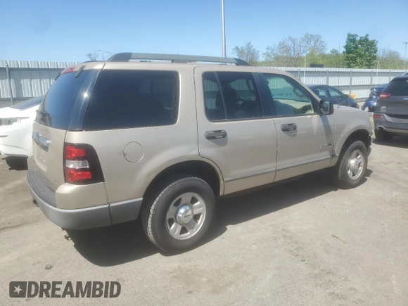 2006 Ford Explorer XLS with VIN 1FMEU72E56UA37439, listed as a Copart auction lot 54824145 with 132,772 mi miles and Salvage title. Bid and sale history available at DreamBid. Image 3.