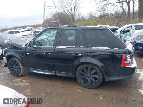 2013 Land Rover Range Rover Sport HSE with VIN SALSF2D47DA802344, listed as a IAAI auction lot 40926644 with 59,389 mi miles. Bid and sale history available at carsss.com. Image 14.