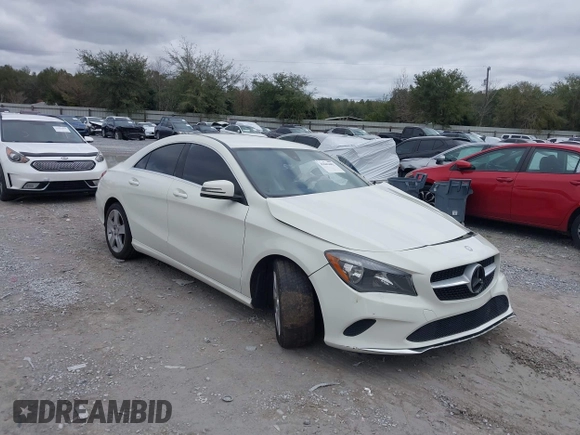 2017 Mercedes-Benz CLA 250 z VIN WDDSJ4EB4HN421599, wystawiony jako IAAI lot #41642682 z przebiegiem 104 242 mil mil oraz . Historia ofert i sprzedaży dostępna na DreamBid. Obrazek 1.