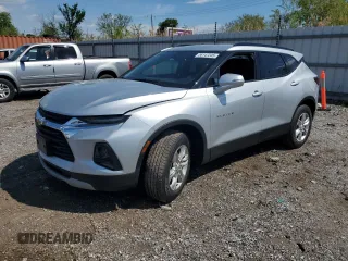 2022 Chevrolet Blazer LT с VIN 3GNKBHR40NS165707, выставлен на аукционе Copart как лот 56147245 с пробегом Не указан миль и Списание • Salvage title. История ставок и продаж доступна на DreamBid. Изображение 1.