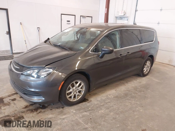 2017 Chrysler Pacifica Touring with VIN 2C4RC1DGXHR502480, listed as a IAAI auction lot 41888752 with 134,923 mi miles and . Bid and sale history available at DreamBid. Image 2.