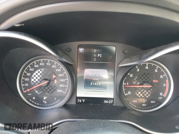 2016 Mercedes-Benz C 450 AMG z VIN 55SWF6EB9GU176626, wystawiony jako Copart lot #55214735 z przebiegiem 51 425 mil mil oraz Szkoda całkowita • Salvage title. Historia ofert i sprzedaży dostępna na DreamBid. Obrazek 9.