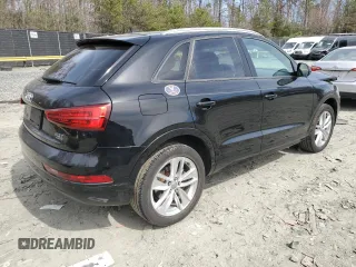 2017 Audi Q3 Premium z VIN WA1ECCFS6HR008225, wystawiony jako Copart lot #49526935 z przebiegiem 61 250 mil mil oraz Szkody całkowita. Historia ofert i sprzedaży dostępna na DreamBid. Obrazek 3.
