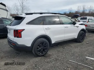 2022 Kia Sorento X-Line S with VIN 5XYRLDLC7NG109066, listed as a Copart auction lot 49709975 with 42,031 mi miles and Salvage Title. Bid and sale history available at carsss.com. Image 3.