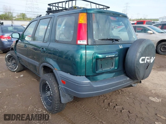 2000 Honda CR-V EX with VIN JHLRD1865YC029209, listed as a IAAI auction lot 41995621 with 172,505 mi miles. Bid and sale history available at carsss.com. Image 3.