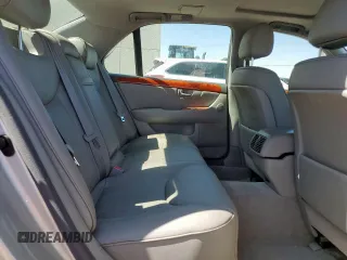 2005 Lexus LS 430 z VIN JTHBN36FX50176616, wystawiony jako Copart lot #58240375 z przebiegiem 96 911 mil mil oraz Szkoda całkowita • Salvage title. Historia ofert i sprzedaży dostępna na DreamBid. Obrazek 10.
