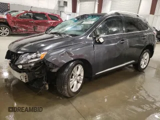 2011 Lexus RX 450h with VIN JTJBC1BA7B2418961, listed as a Copart auction lot 53320645 with 201,321 mi miles and Salvage Title. Bid and sale history available at DreamBid. Image 1.