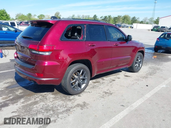 2019 Jeep Grand Cherokee Limited with VIN 1C4RJFBG9KC678135, listed as a IAAI auction lot 42163654 with 90,051 mi miles and . Bid and sale history available at DreamBid. Image 4.