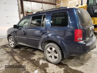 2012 Honda Pilot EX-L with VIN 5FNYF4H51CB079306, listed as a Copart auction lot 46142155 with 197,404 mi miles and Salvage Title. Bid and sale history available at DreamBid. Image 2.