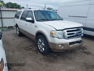 2013 Ford Expedition Max XLT с VIN 1FMJK1J51DEF33266, выставлен на аукционе IAAI как лот 42404600 с пробегом 195 197 миль миль и . История ставок и продаж доступна на DreamBid. Изображение 1.