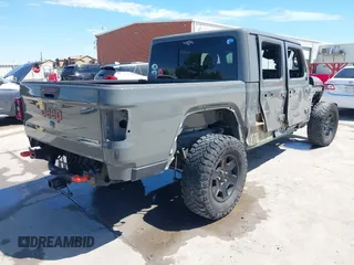2021 Jeep Gladiator Mojave with VIN 1C6JJTEG8ML515686, listed as a IAAI auction lot 42217590 with 38,506 mi miles and . Bid and sale history available at DreamBid. Image 4.