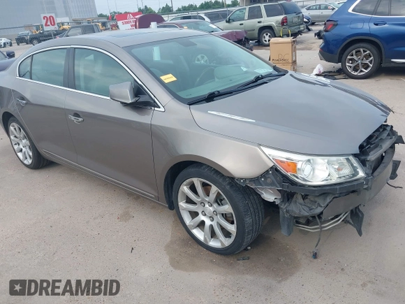 2010 Buick LaCrosse CXS with VIN 1G4GE5EVXAF151794, listed as a IAAI auction lot 42196933 with 84,075 mi miles and . Bid and sale history available at DreamBid. Image 1.