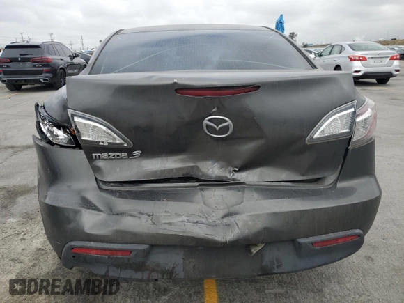 2011 Mazda 3 i Touring with VIN JM1BL1VGXB1389786, listed as a Copart auction lot 55629525 with 162,180 mi miles and Salvage Title. Bid and sale history available at DreamBid. Image 6.