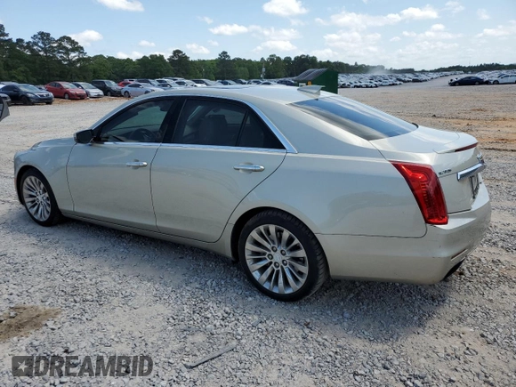 2016 Cadillac CTS Luxury Collection RWD with VIN 1G6AR5SX9G0113699, listed as a Copart auction lot 52864495 with 30,860 mi miles and Salvage Title. Bid and sale history available at DreamBid. Image 2.