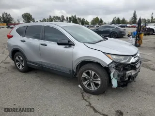 2017 Honda CR-V LX with VIN 2HKRW5H38HH401540, listed as a Copart auction lot 53505555 with 64,013 mi miles and Salvage Title. Bid and sale history available at carsss.com. Image 4.