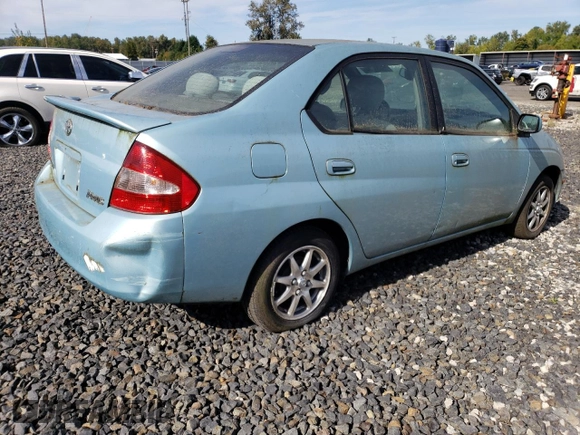 2001 Toyota Prius with VIN JT2BK12U310020486, listed as a Copart auction lot 75358784 with 246,262 mi miles and Salvage Title. Bid and sale history available at carsss.com. Image 3.