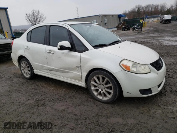 2008 Suzuki SX4 Sport with VIN JS2YC414585100375, listed as a Copart auction lot 44767715 with 182,317 mi miles and Salvage Title. Bid and sale history available at carsss.com. Image 4.