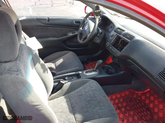 2001 Honda Civic EX with VIN 1HGEM22941L092569, listed as a IAAI auction lot 41520462 with 193,643 mi miles. Bid and sale history available at carsss.com. Image 5.