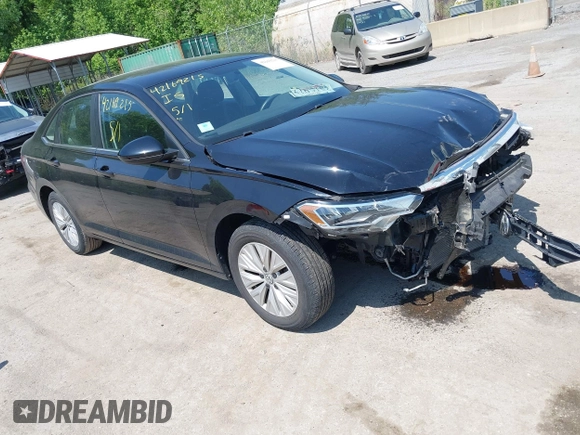 2019 Volkswagen Jetta S with VIN 3VWC57BU2KM163253, listed as a IAAI auction lot 42169215 with 91,978 mi miles and . Bid and sale history available at DreamBid. Image 1.