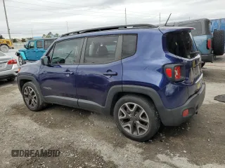 2016 Jeep Renegade Latitude with VIN ZACCJABW7GPE20005, listed as a Copart auction lot 88877675 with 53,091 mi miles and Salvage Title. Bid and sale history available at DreamBid. Image 2.