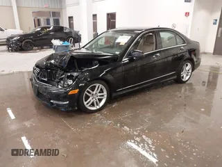 2014 Mercedes-Benz C-Class C 300 Sport with VIN WDDGF8AB0EA944836, listed as a IAAI auction lot 41096096 with 113,490 mi miles. Bid and sale history available at carsss.com. Image 2.