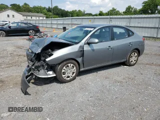 2010 Hyundai Elantra GLS with VIN KMHDU4AD7AU939778, listed as a Copart auction lot 60287035 with 111,095 mi miles and Salvage title. Bid and sale history available at DreamBid. Image 1.
