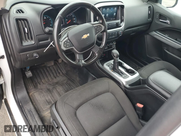2022 Chevrolet Colorado 2WD LT with VIN 1GCHSCEAXN1116727, listed as a Copart auction lot 59574465 with 77,265 mi miles and Clean title. Bid and sale history available at DreamBid. Image 8.