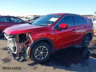 2022 Mitsubishi Eclipse Cross ES with VIN JA4ASUAA0NZ001837, listed as a IAAI auction lot 41096518 with 91,117 mi miles. Bid and sale history available at carsss.com. Image 2.