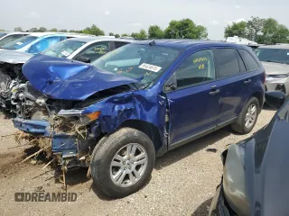 2013 Ford Edge SE z VIN 2FMDK3GC6DBA36577, wystawiony jako Copart lot #56424615 z przebiegiem Nie podano mil oraz Szkoda całkowita • Salvage title. Historia ofert i sprzedaży dostępna na DreamBid. Obrazek 1.
