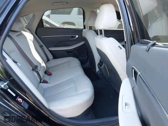 2021 Hyundai Sonata Hybrid Limited with VIN KMHL54JJ0MA017423, listed as a IAAI auction lot 41637455 with 39,555 mi miles. Bid and sale history available at carsss.com. Image 8.