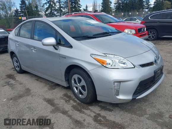 2013 Toyota Prius One with VIN JTDKN3DU6D0350795, listed as a IAAI auction lot 42025416 with 146,043 mi miles. Bid and sale history available at carsss.com. Image 1.