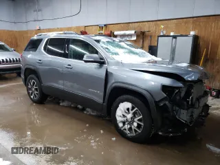2021 GMC Acadia SLE with VIN 1GKKNRLSXMZ202149, listed as a Copart auction lot 84700964 with 63,263 mi miles and Salvage Title. Bid and sale history available at carsss.com. Image 4.