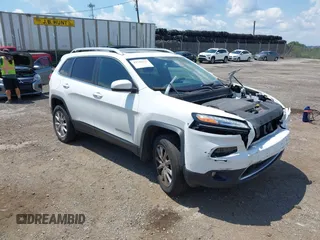 2016 Jeep Cherokee Limited with VIN 1C4PJMDS9GW228729, listed as a IAAI auction lot 42742152 with 70,845 mi miles and . Bid and sale history available at DreamBid. Image 1.