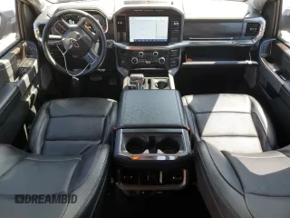 2023 Ford F-150 XL with VIN 1FTEW1CP5PFD17461, listed as a Copart auction lot 51911735 with 27,427 mi miles and Salvage Title. Bid and sale history available at carsss.com. Image 8.
