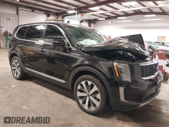 2022 Kia Telluride S with VIN 5XYP6DHC8NG281257, listed as a IAAI auction lot 41861781 with 43,905 mi miles and . Bid and sale history available at DreamBid. Image 1.