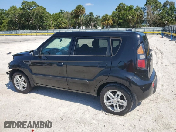 2010 Kia Soul + with VIN KNDJT2A24A7076708, listed as a Copart auction lot 52986485 with 240,186 mi miles and Salvage Title. Bid and sale history available at carsss.com. Image 2.