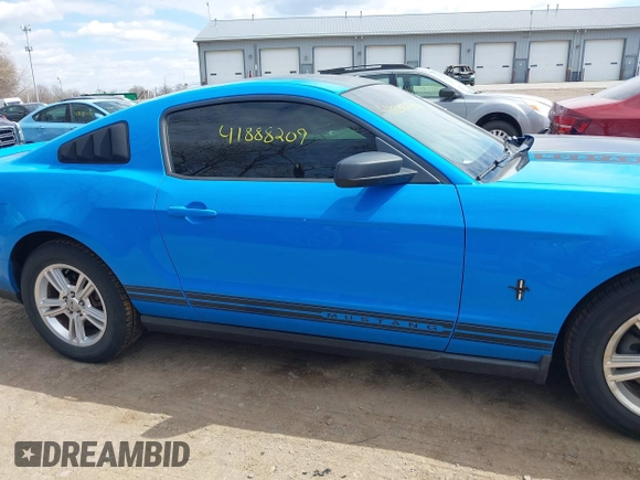 2011 Ford Mustang V6 with VIN 1ZVBP8AM3B5152930, listed as a IAAI auction lot 41888209 with 167,407 mi miles and . Bid and sale history available at DreamBid. Image 13.