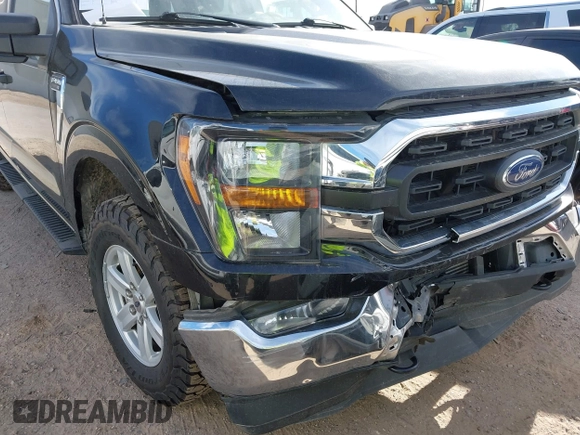 2023 Ford F-150 XL with VIN 1FTEW1EP6PFA88804, listed as a IAAI auction lot 41808729 with 41,373 mi miles. Bid and sale history available at carsss.com. Image 17.