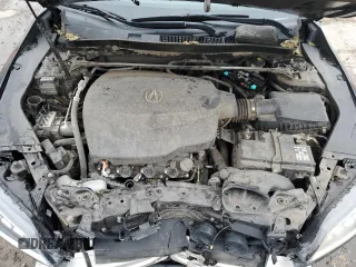 2016 Acura TLX V6 Advance with VIN 19UUB3F79GA003650, listed as a Copart auction lot 84082174 with 0 mi miles and Salvage Title. Bid and sale history available at carsss.com. Image 11.
