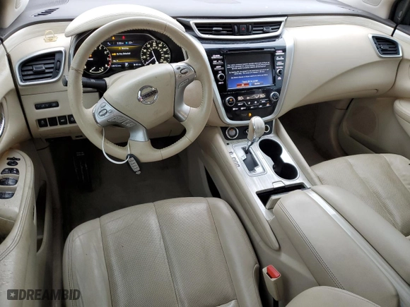 2015 Nissan Murano Platinum with VIN 5N1AZ2MH3FN265735, listed as a Copart auction lot 42741965 with 148,152 mi miles and Salvage Title. Bid and sale history available at carsss.com. Image 8.