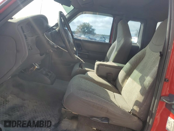 2002 Ford Ranger XL Fleet with VIN 1FTYR44V22PB33861, listed as a Copart auction lot 59086585 with 214,945 mi miles and Salvage title. Bid and sale history available at DreamBid. Image 7.