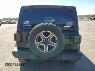 2020 Jeep Wrangler Unlimited Sport S with VIN 1C4HJXDN9LW164413, listed as a Copart auction lot 55100385 with 63,816 mi miles and Salvage title. Bid and sale history available at DreamBid. Image 6.