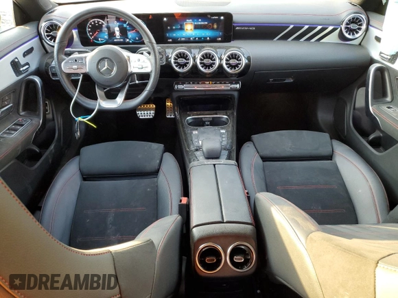 2022 Mercedes-Benz CLA 35 AMG with VIN W1K5J5BBXNN319209, listed as a Copart auction lot 69269304 with 23,458 mi miles and Salvage Title. Bid and sale history available at DreamBid. Image 8.