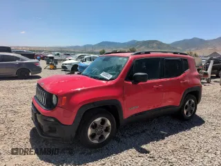 2017 Jeep Renegade Sport с VIN ZACCJAAB9HPF02589, выставлен на аукционе Copart как лот 60888845 с пробегом 64 887 миль миль и Списание • Salvage title. История ставок и продаж доступна на DreamBid. Изображение 1.
